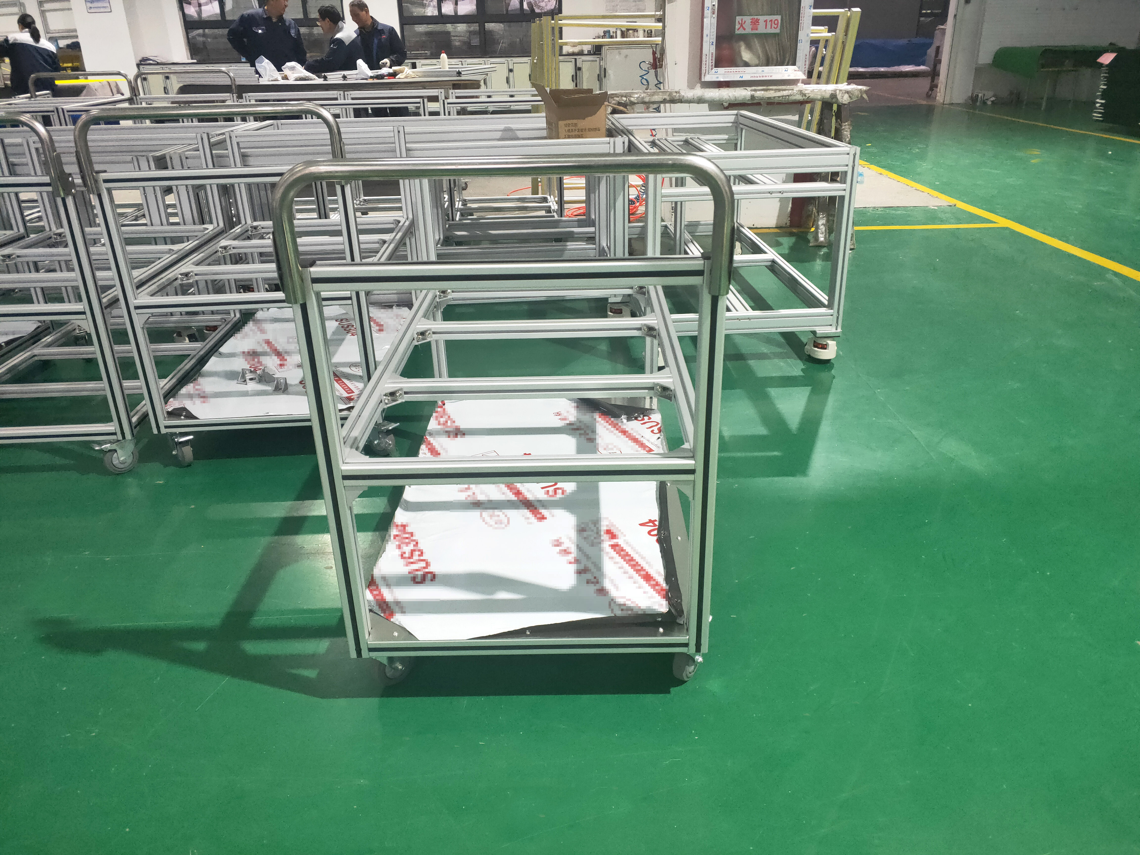 鋁型材小車都是用的什么材料？