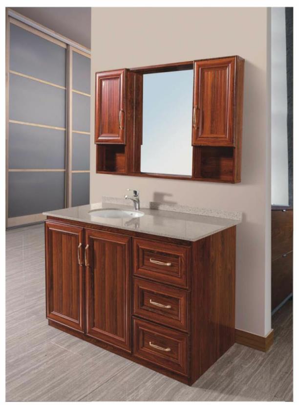 全鋁衛(wèi)浴柜-02（風(fēng)格：中式；顏色：金橡）