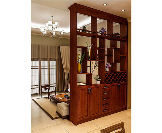 全鋁博古架-02（風(fēng)格：中式；顏色：金像）