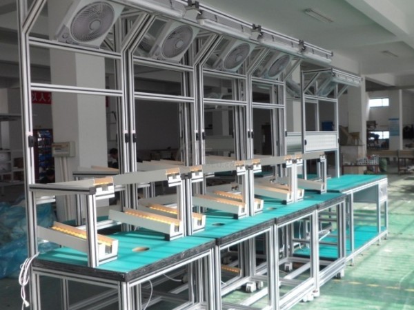 我們常說的鋁型材工作臺(tái)生產(chǎn)線種類，具體用途