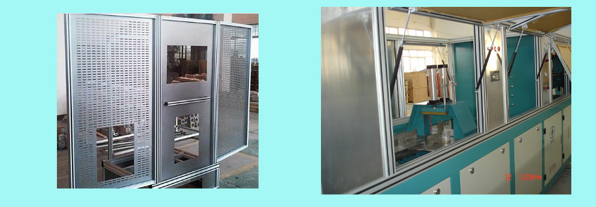 鋁型材展架、設(shè)備護罩0055