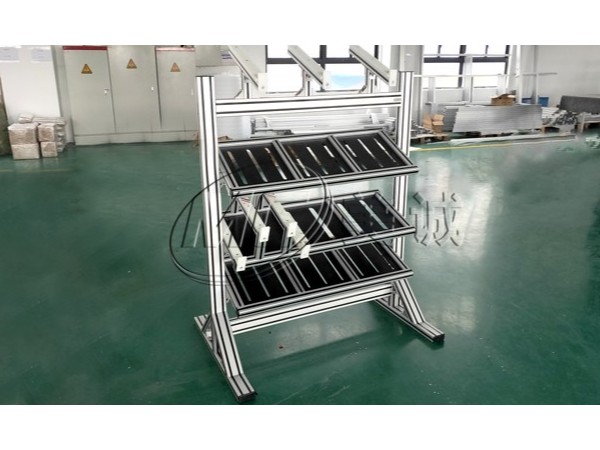 鋁型材展示架，材質(zhì)不止這一種